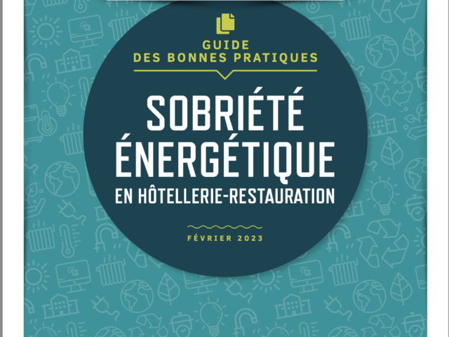 GUIDES DES BONNES PRATIQUES SOBRIÉTÉ ÉNERGÉTIQUE
